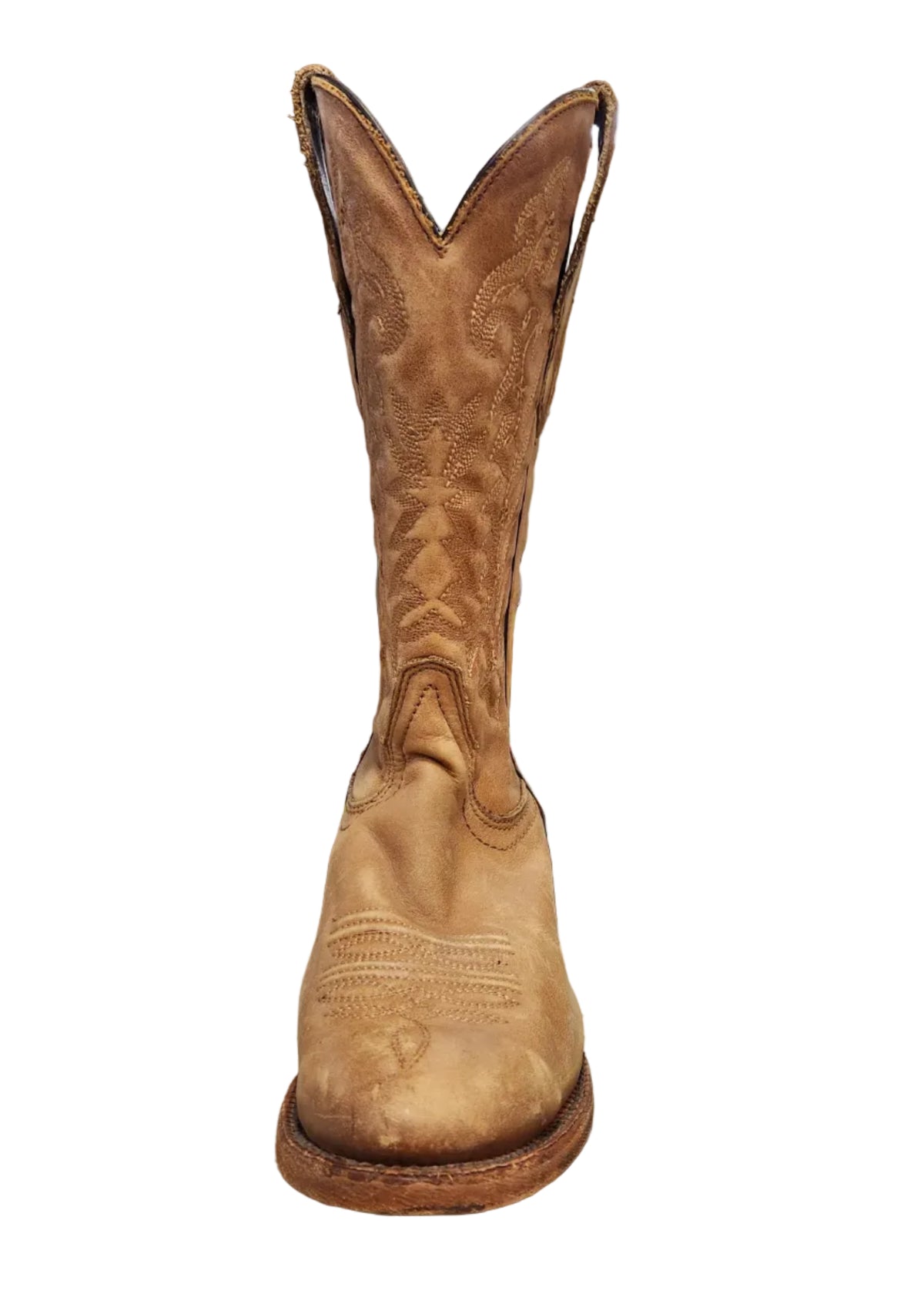 Corral Distressed Tan R Toe