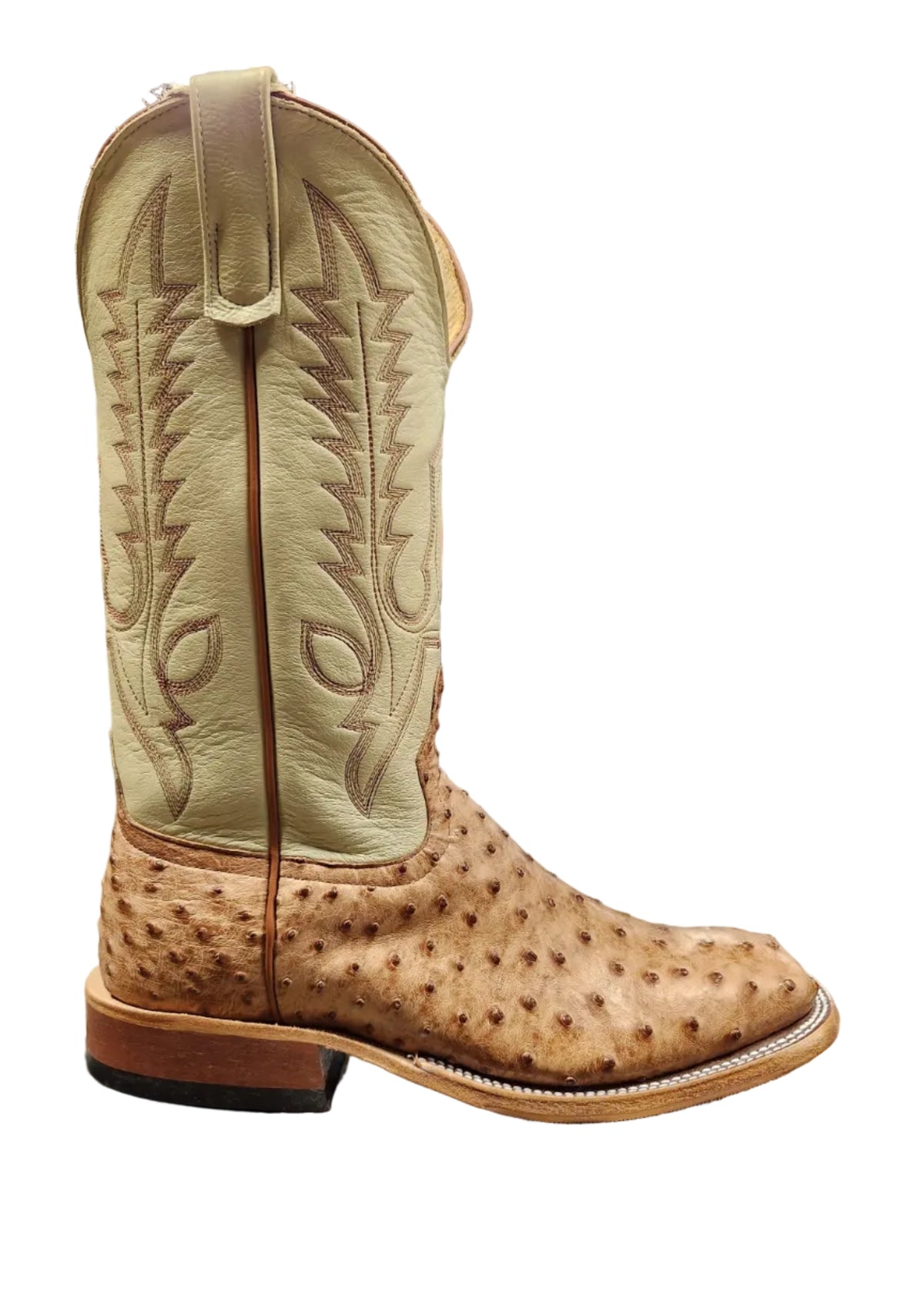 Anderson Bean Brandy Bruciato Ostrich/Deerskin