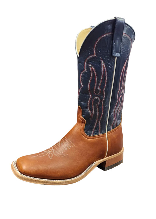 Anderson Bean Sandstone Boulevard / Regal Blue Kidskin