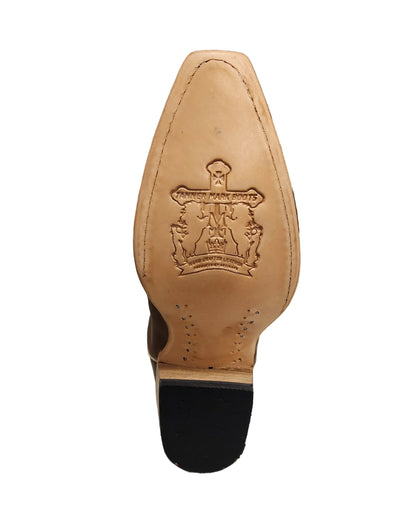 Tanner Mark Arizona Star Inlay Snip Toe