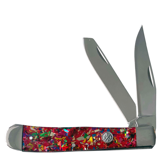 Whiskey Bent Acrylic Red Infused Cutlery Trapper