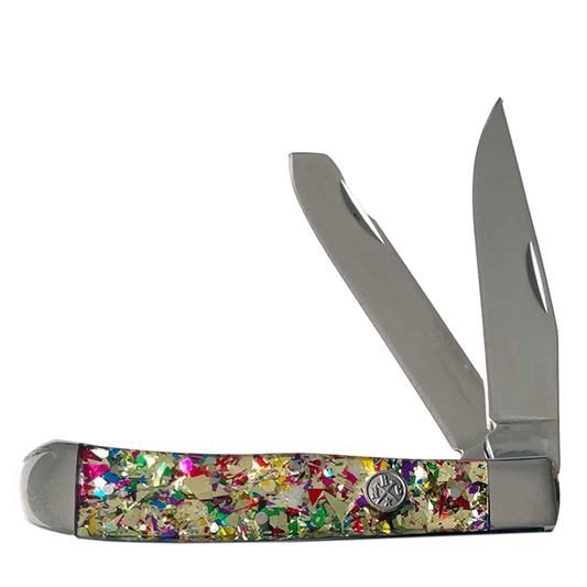 Whiskey Bent Acrylic Gold Infused Cutlery Trapper