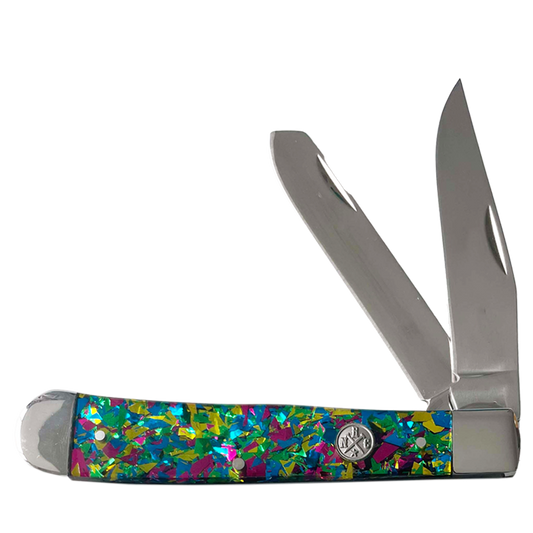 Whiskey Bent Acrylic Green Infused Cutlery Trapper
