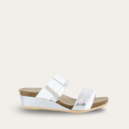 Naot Royalty Soft White Silver