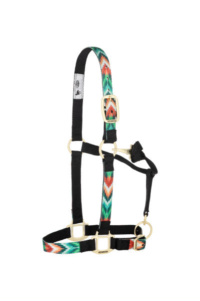 Weaver Patterned Adjustable Halter