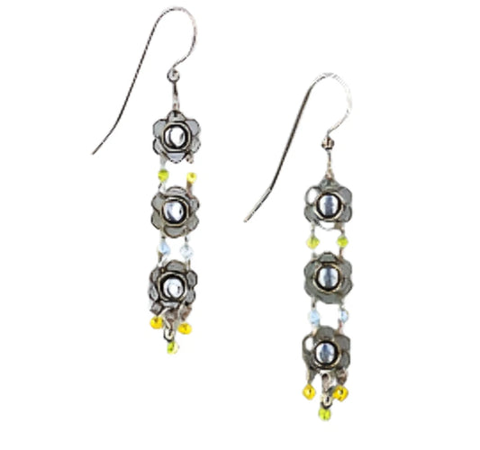 Silver Forest Triple Flowers Silver