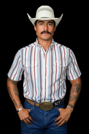 Ferrell The Brooks Short Sleeve Snap White