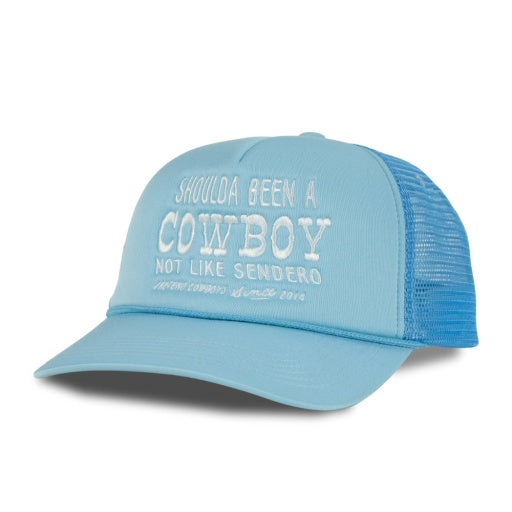 Sendero Shoulda Been A Cowboy Hat Blue