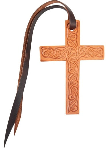 Martin Tooled Leather Cross