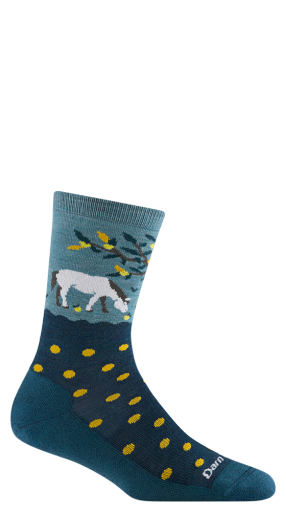 Darn Tough Wild Life Crew Lightweight With Cushion dark teal