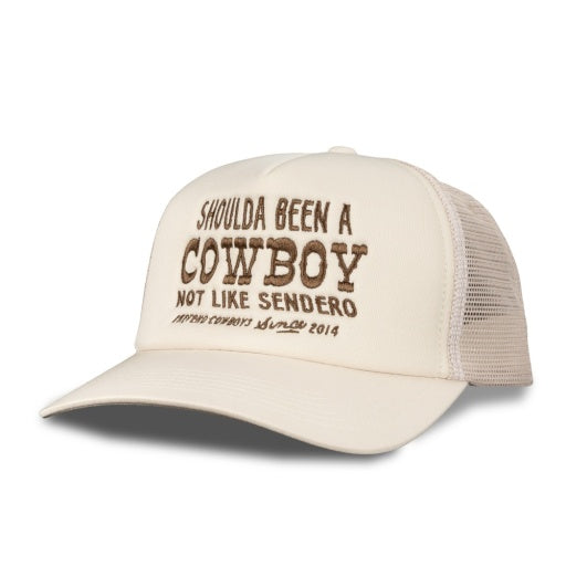 Sendero Shoulda Been A Cowboy Hat Cream
