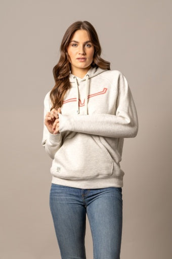 Kimes Ranch Ladies Outlier Hoodie Oatmeal Heather