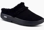 Oofos Oocoozie Mule Black