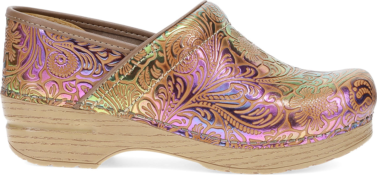 Dansko Professional Clog Multicolored Tooled