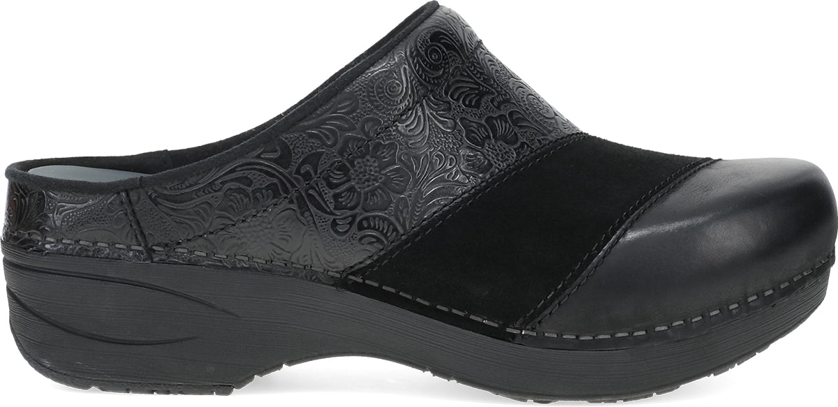 Dansko Zinnia Clog Black Multi