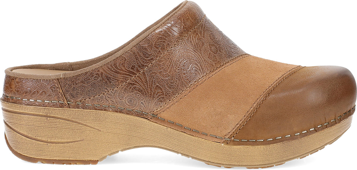 Dansko Zinnia Clog Tan Multi