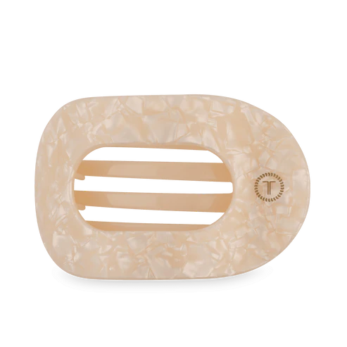 Teleties Flat Round Clip Large