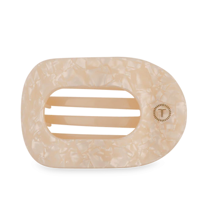 Teleties Flat Round Clip Large