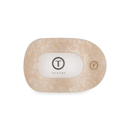 Teleties Flat Round Clip Small