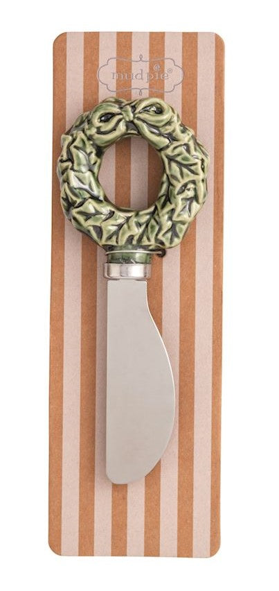 Mudpie White Christmas Figural Spreaders