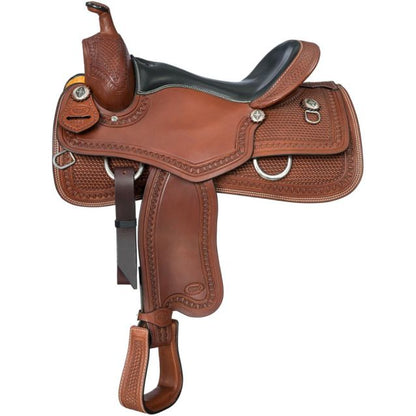 Silver Royal Rio Vista Reiner Saddle Medium Oil