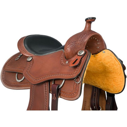 Silver Royal Rio Vista Reiner Saddle Medium Oil
