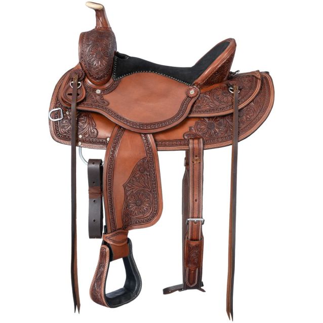 Tough 1 Wellington Wide Tree Saddle Medium Oil