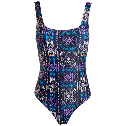 Hooey Multi Aztec One Piece Swimsuit