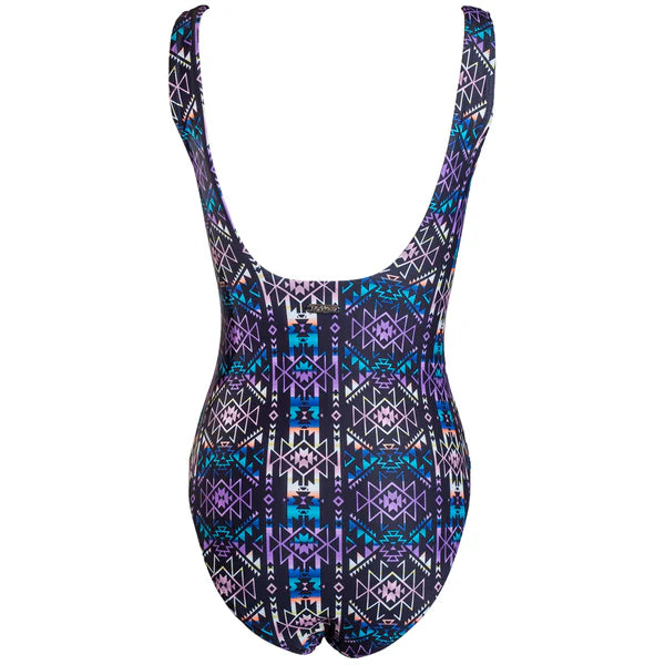 Hooey Multi Aztec One Piece Swimsuit