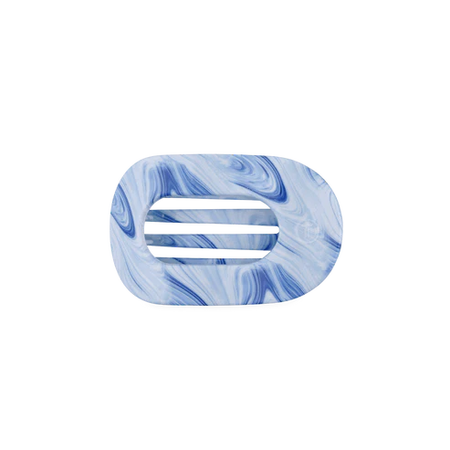 Teleties Flat Round Clip Small
