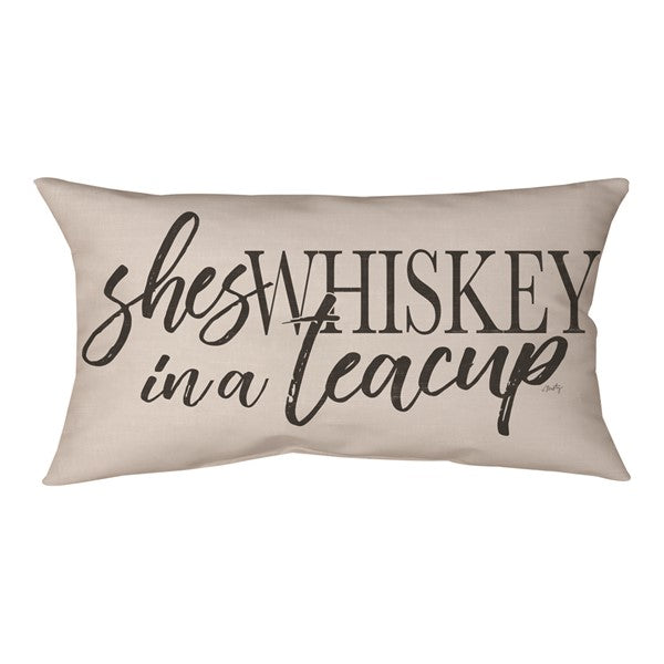 Manual She's Whiskey In A Tea Cup Pillow