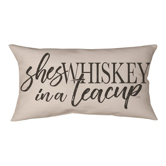 Manual She's Whiskey In A Tea Cup Pillow