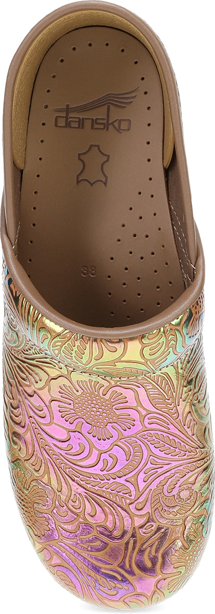 Dansko Professional Clog Multicolored Tooled