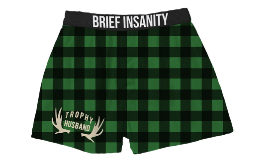 Brief Insanity Trophy Husband Boxers