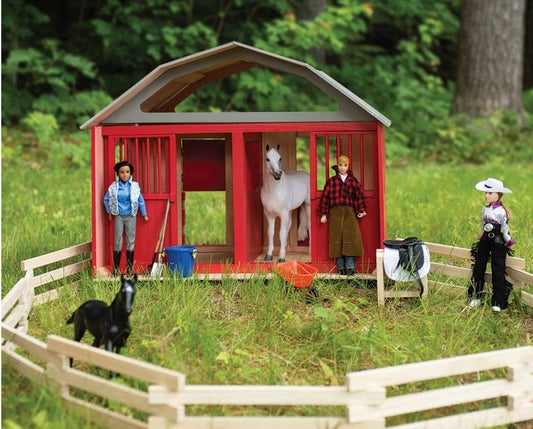 Breyer Two Stall Wood Barn