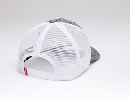 Kimes Ranch Roped LP Trucker Grey Heather