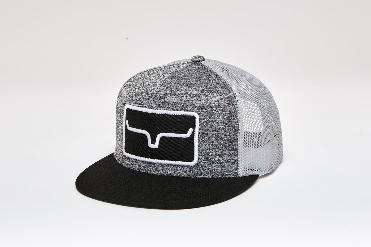 Kimes Ranch Banner Ventilated Hat Grey Heather