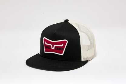 Kimes Ranch Panoramic Trucker Hat Black