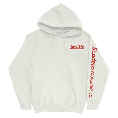 Sendero Low Life Hoodie Vintage White