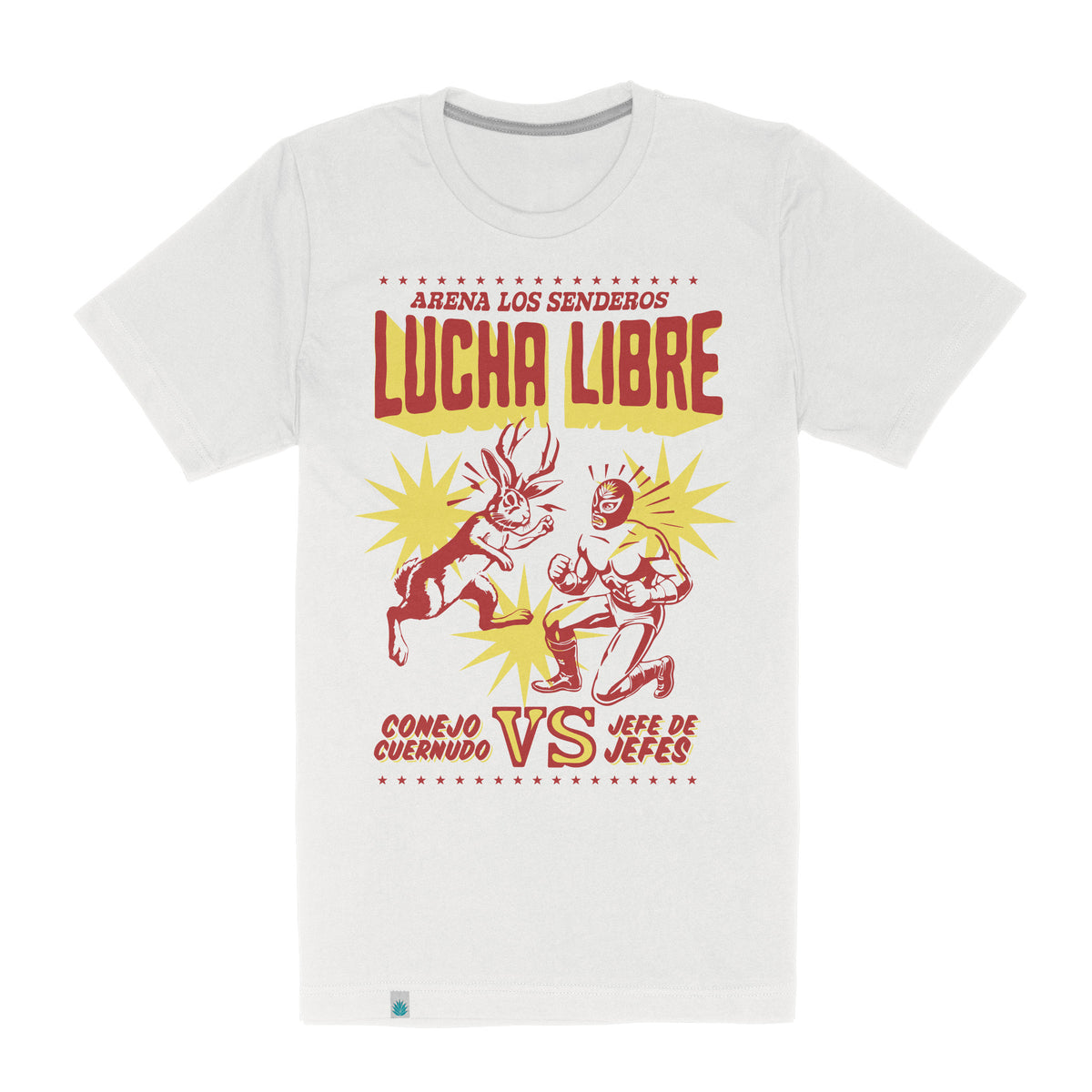 Sendero Lucha Lire T-Shirt Vintage White