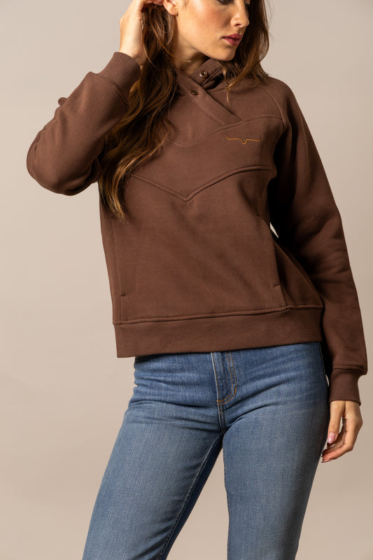Kimes Ranch Ella Hoodie Brown