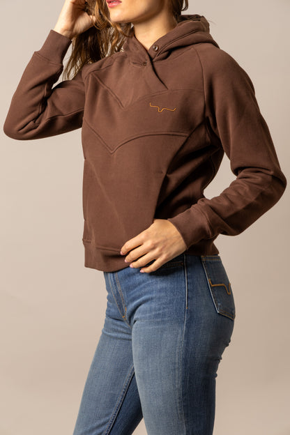 Kimes Ranch Ella Hoodie Brown