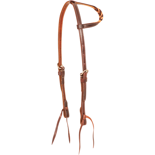Martin Latigo Slip Ear Headstall with Blood Knots
