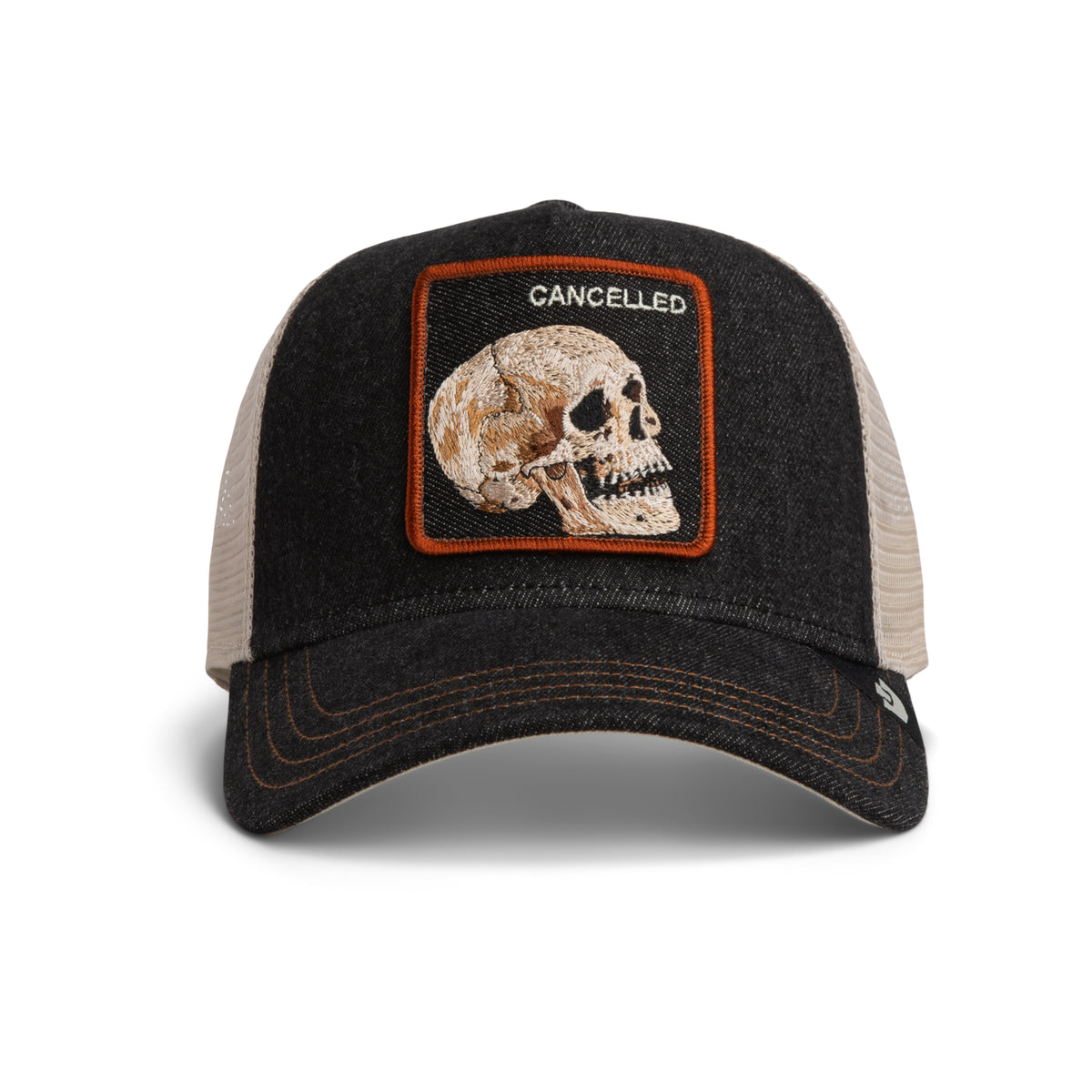 Goorin Bros Denim Skull Dark Denim