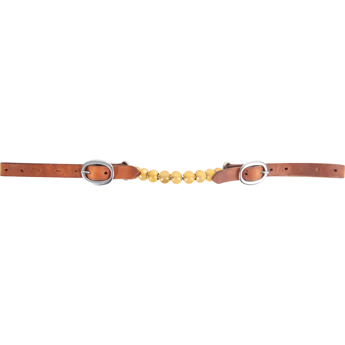 Martin Brass Ball Curb Strap