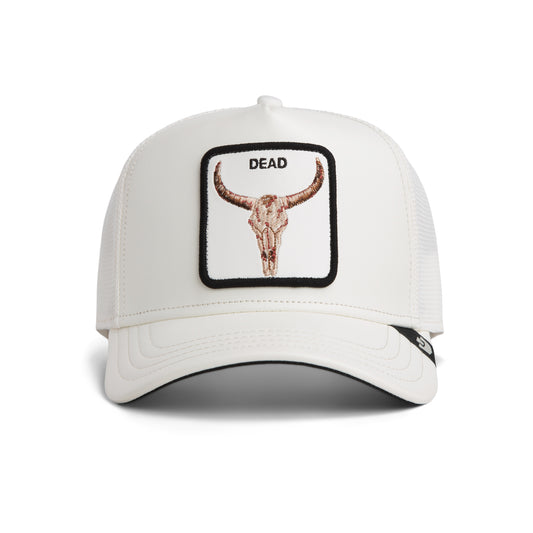 Goorin Bros Faux Leather Bull Skull Dust