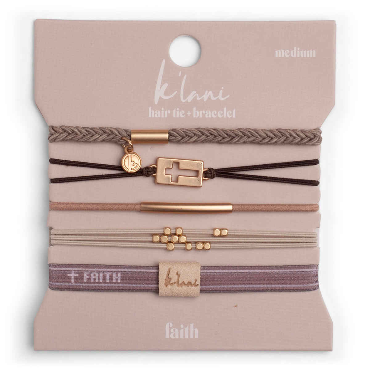 K'lani Bracelet/Hair Tie Faith