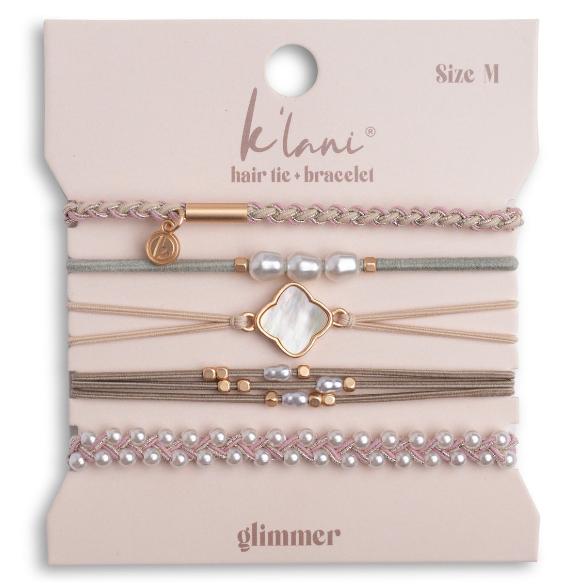 K'lani Bracelet/Hair Tie Glimmer