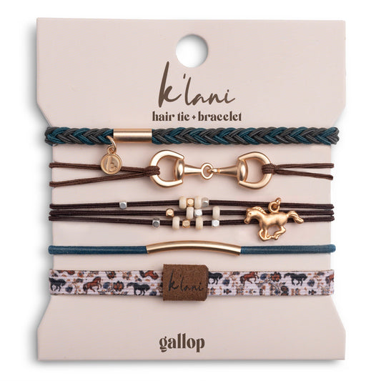 K'lani Bracelet/Hair Tie Gallop
