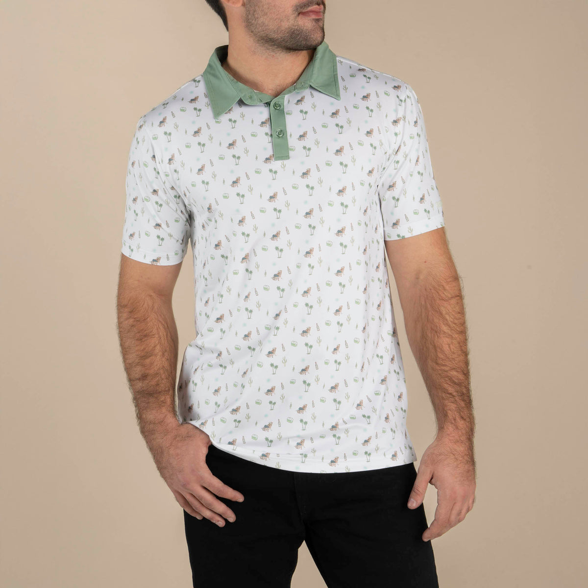 Sendero High Noon Performance Polo Oasis